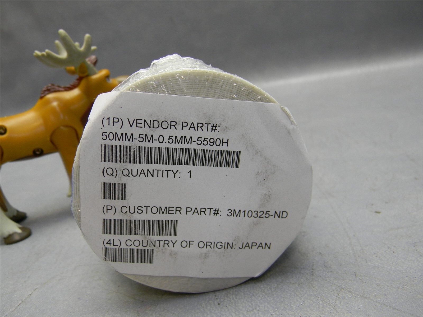 3M 50MM-5M-0.5MM-5590H Thermal Pad Gray 5.00m x 50.00mm