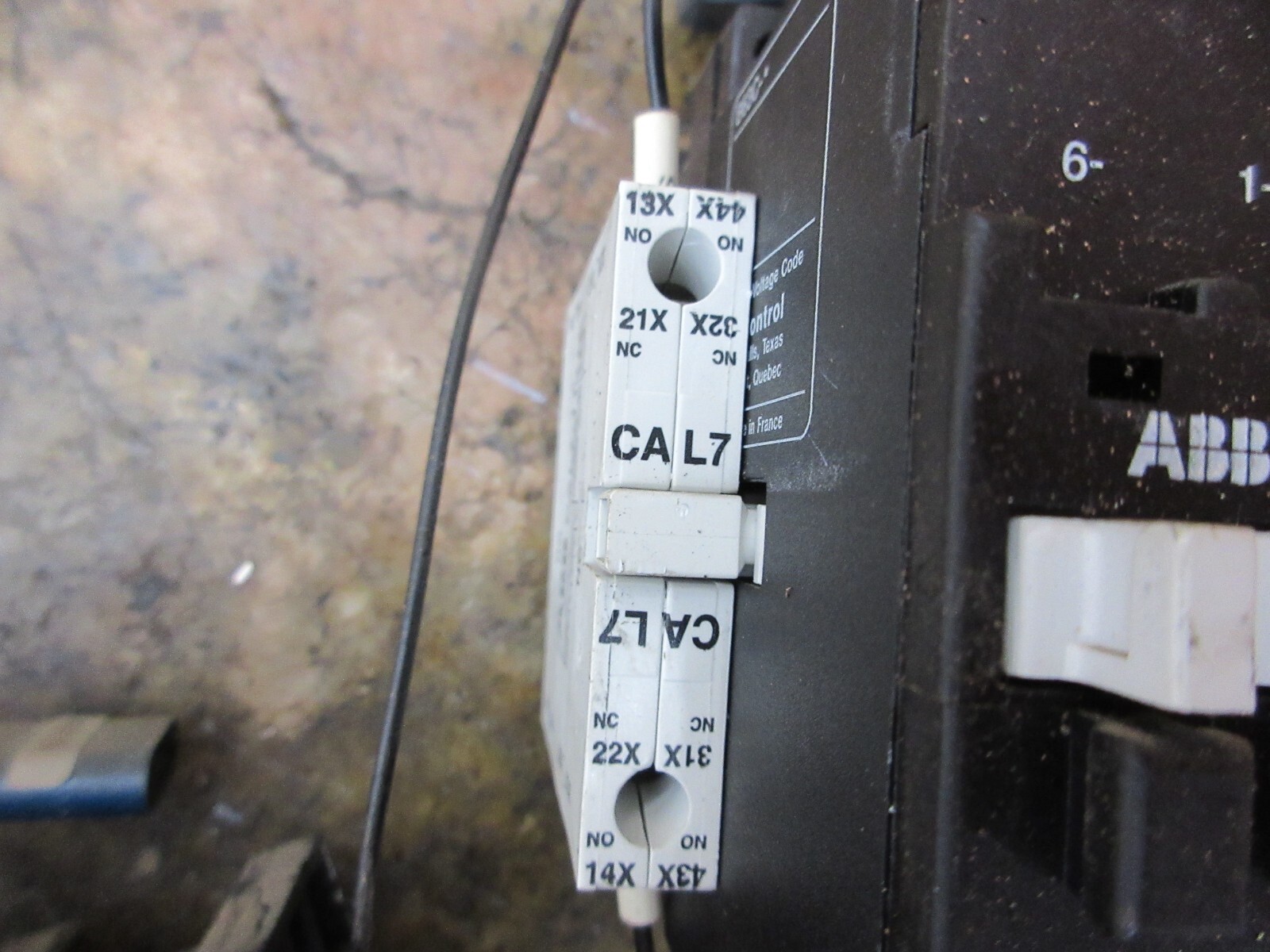 ABB B63 EN 60947-4-1 IEC 947-4-1 CONTACTOR LOT OF 2 PIECES