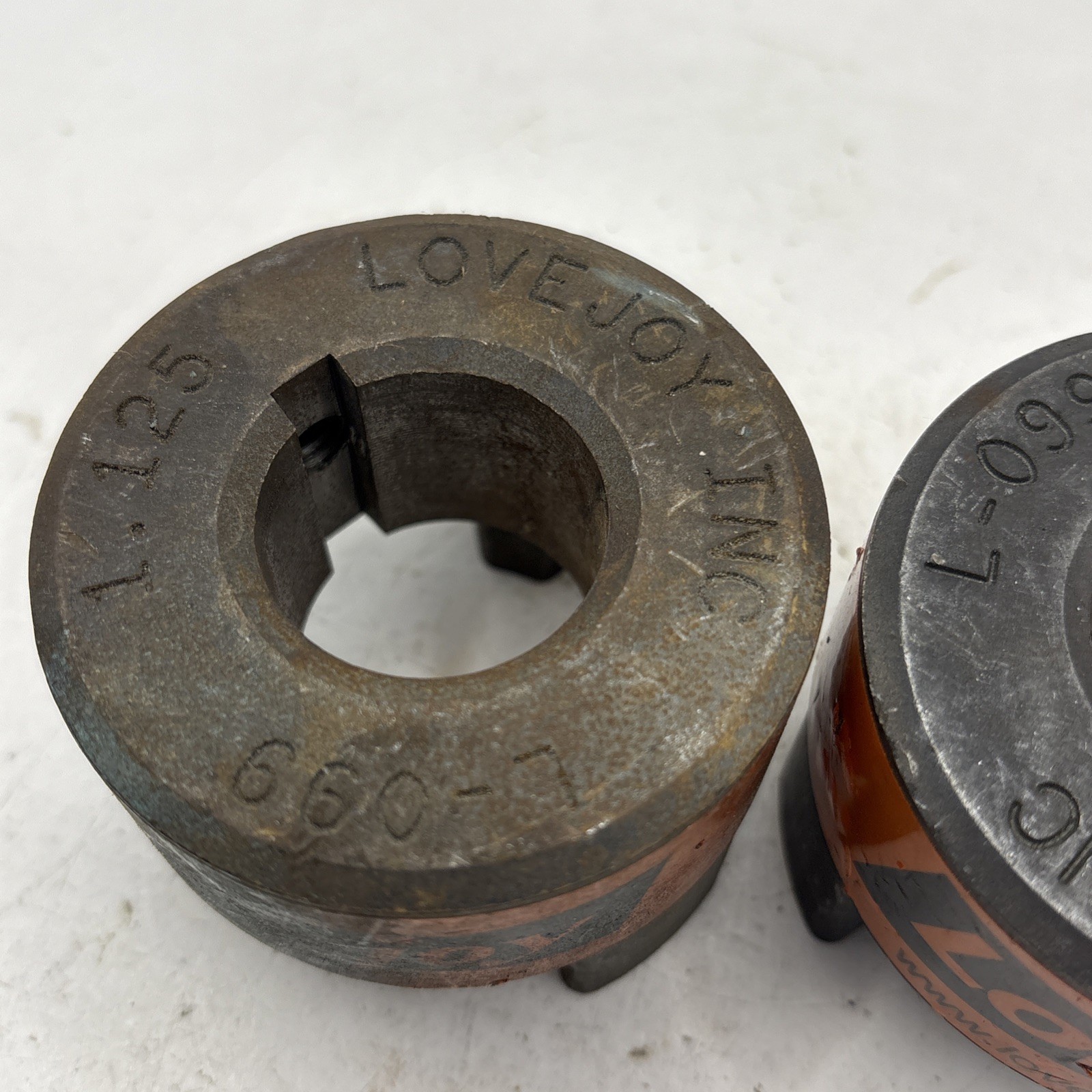 Lot Of 2 Lovejoy L099 1.125 Jaw Couplings