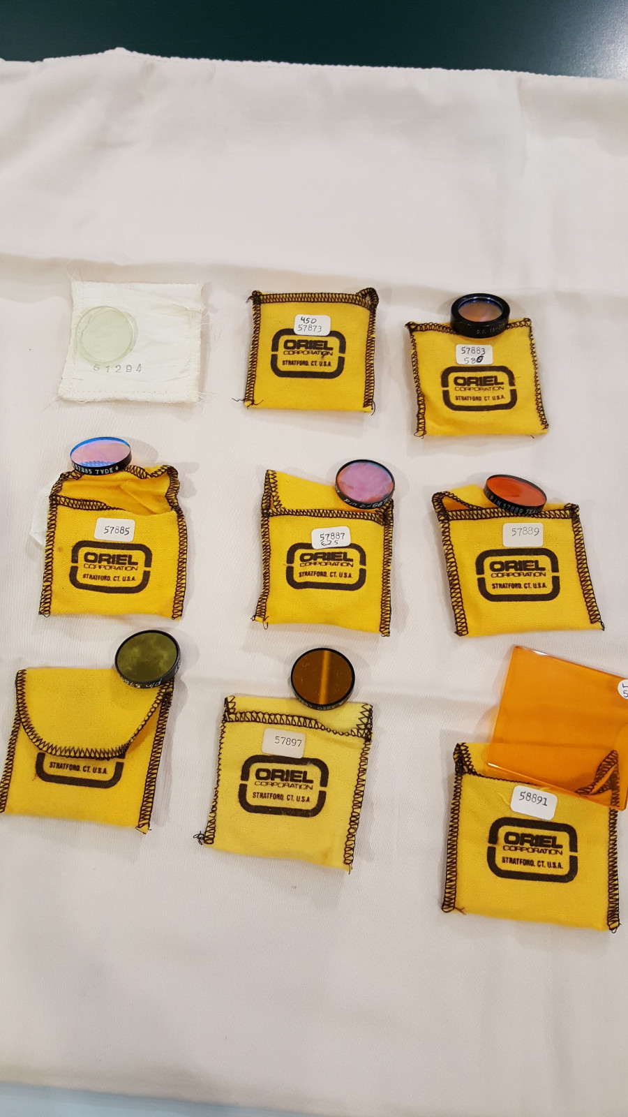 Oriel Longpass Filter Set – Partial Set Long Pass Filters