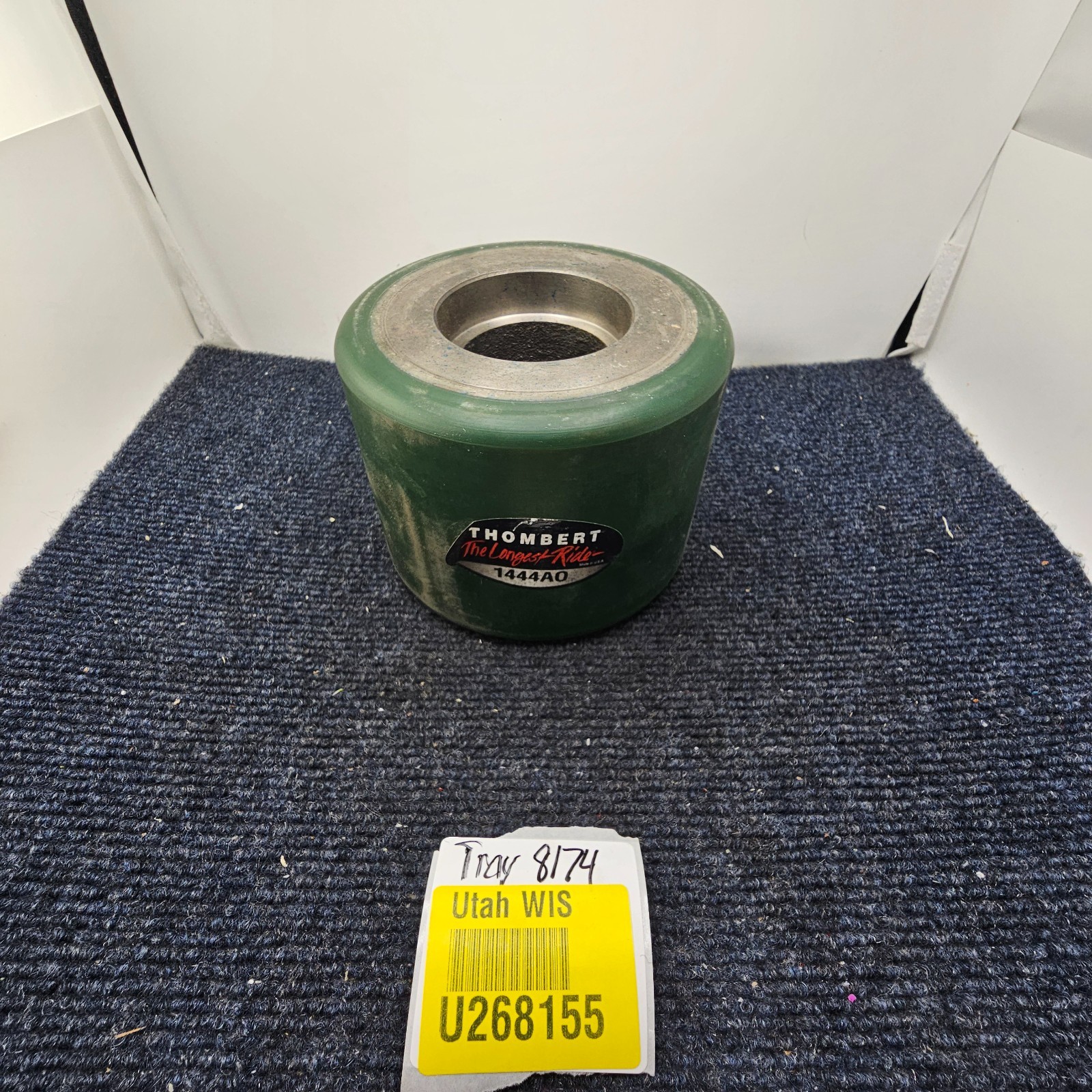 THOMBERT 1444A0 Poly Wheel 5.00 x 03.88 – Green