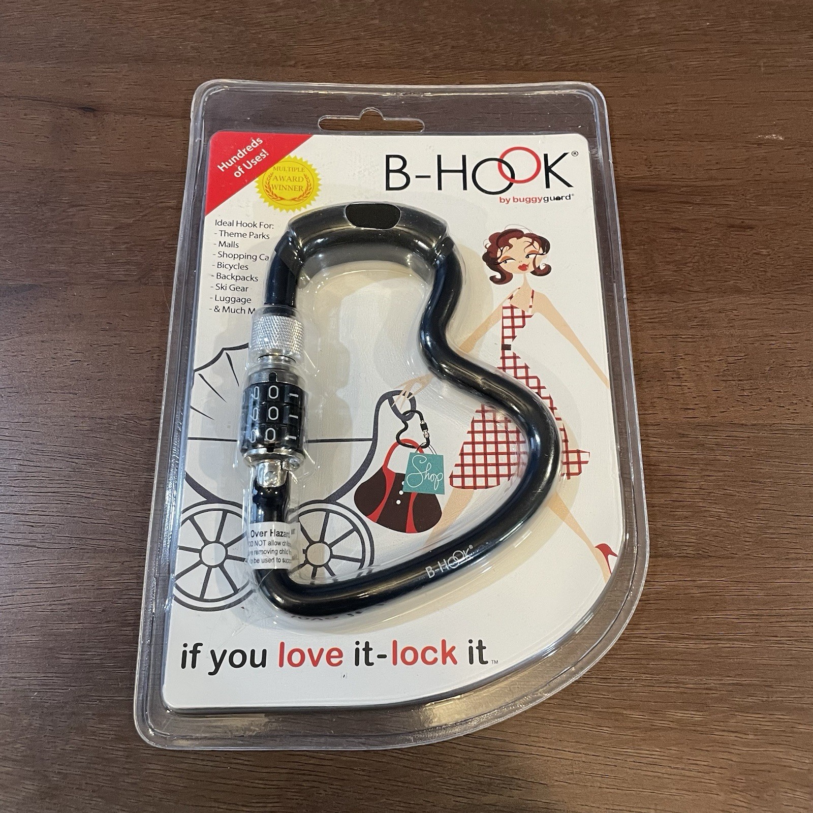 BuggyGuard B-Hook Anti Theft Hook & Secure