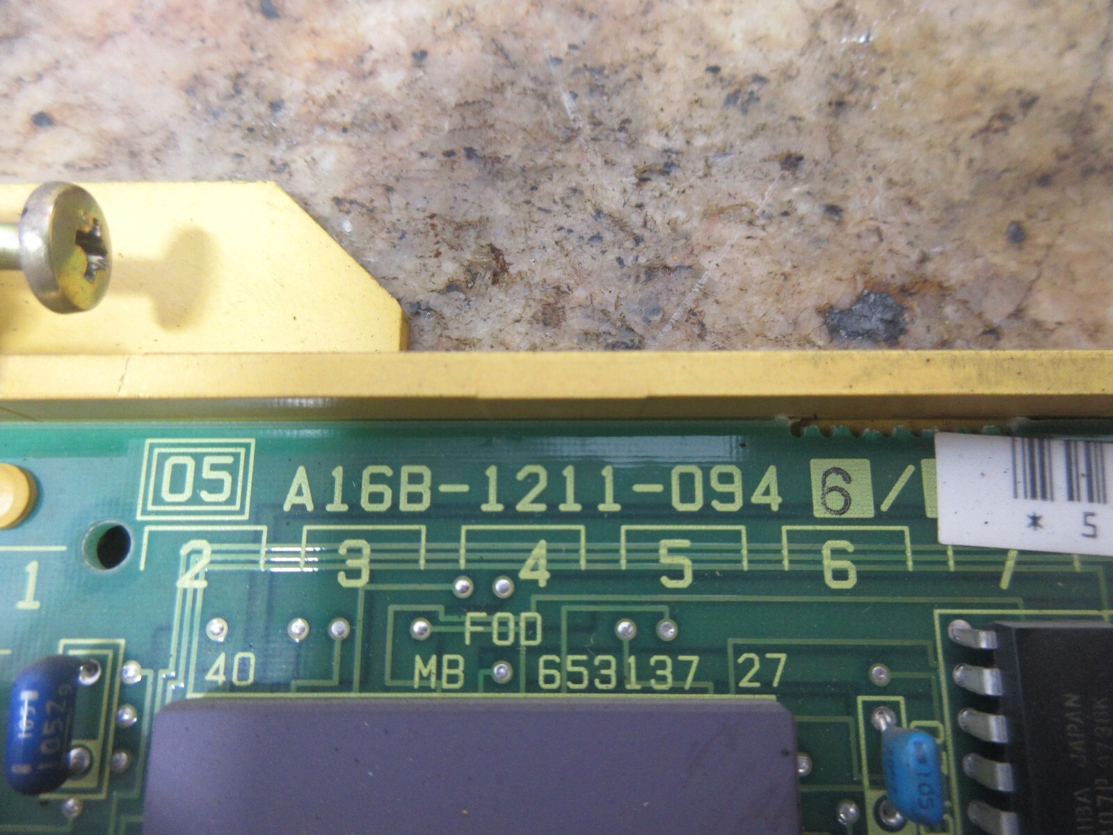 FANUC CIRCUIT BOARD A16B-1211-0946 WARRANTY