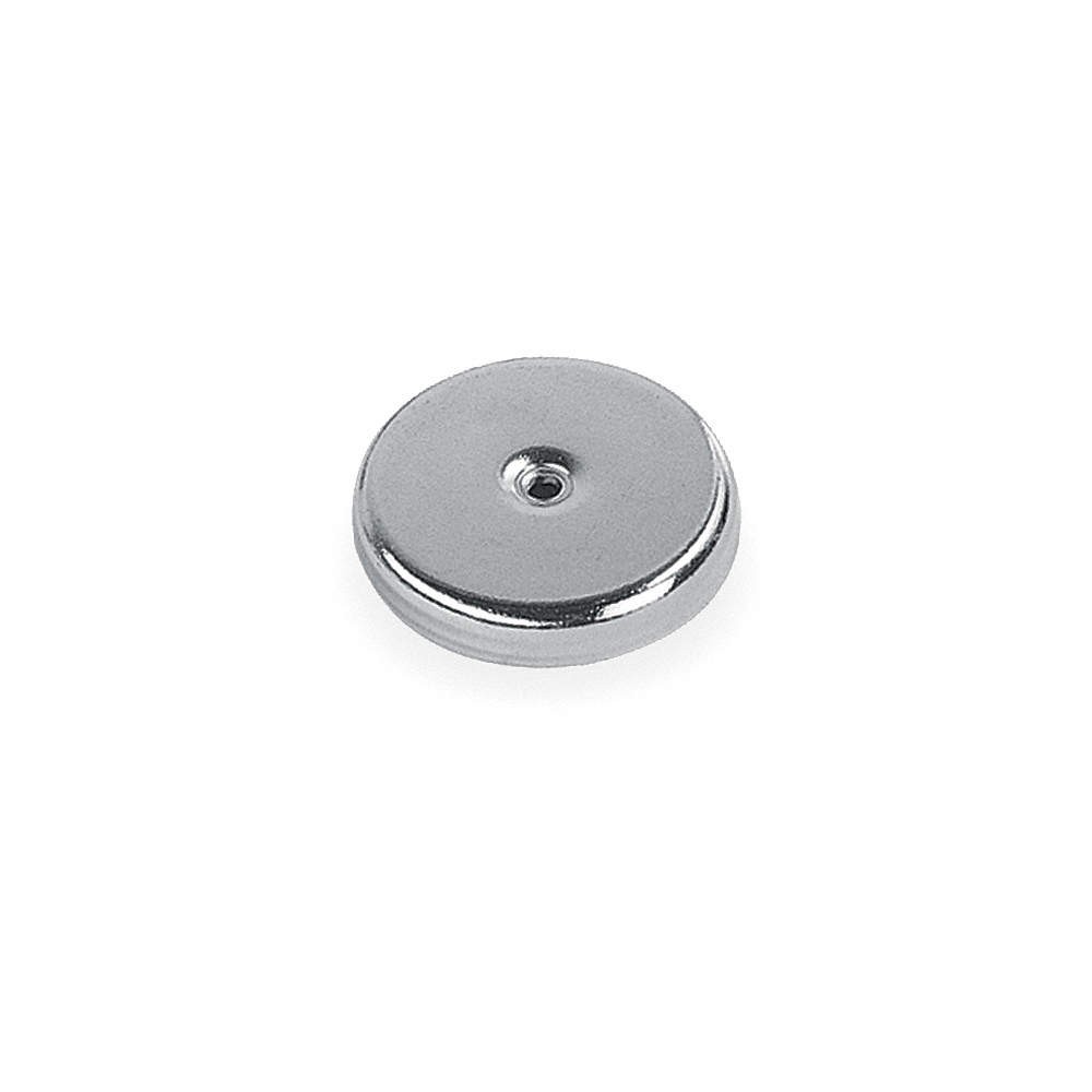 GRAINGER APPROVED 3DXX6 Round Base Magnet,Round 3DXX6