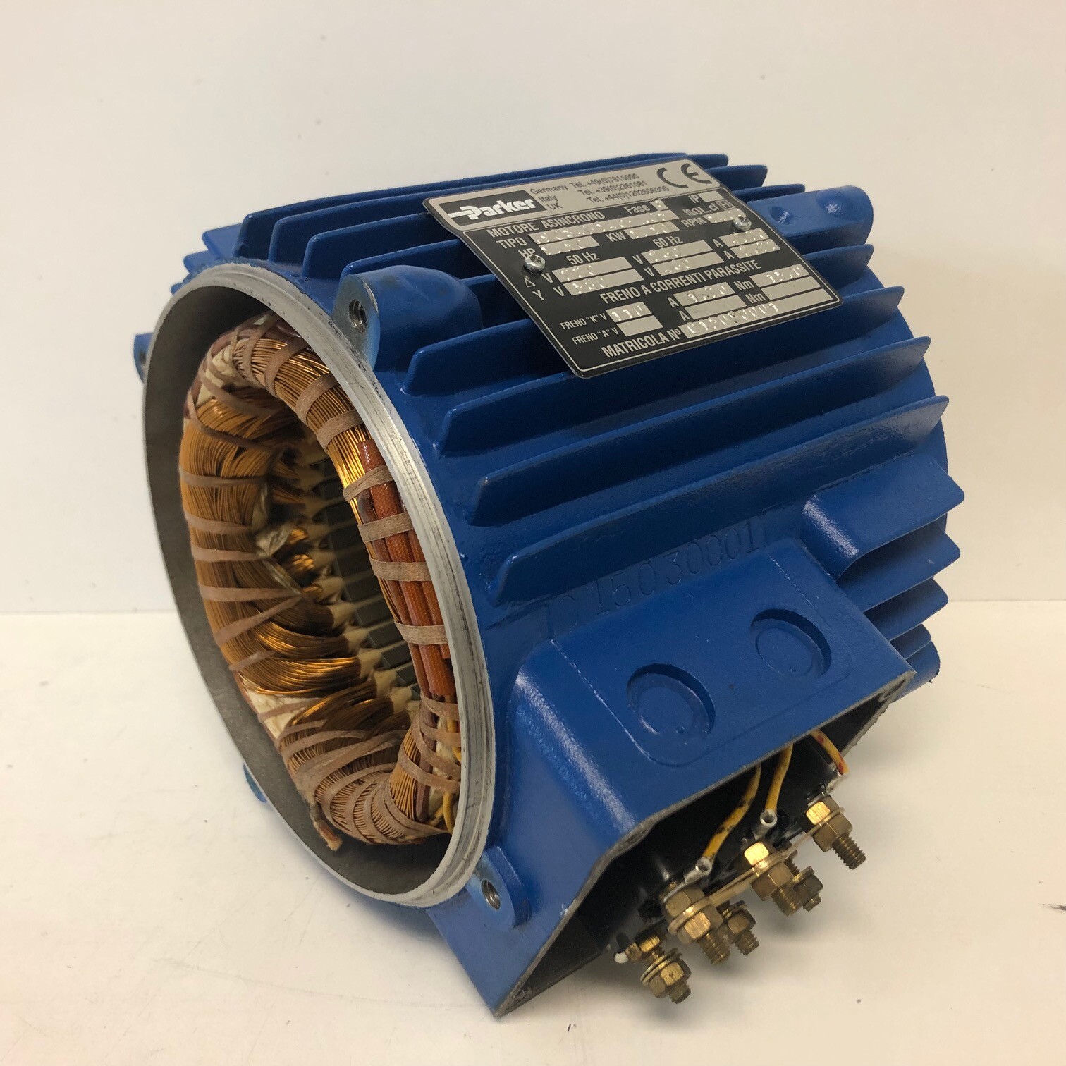 NEW OLD STOCK! PARKER 1.5HP SYNCHRONOUS MOTOR WINDING ASSY. K90S4B14C-A05