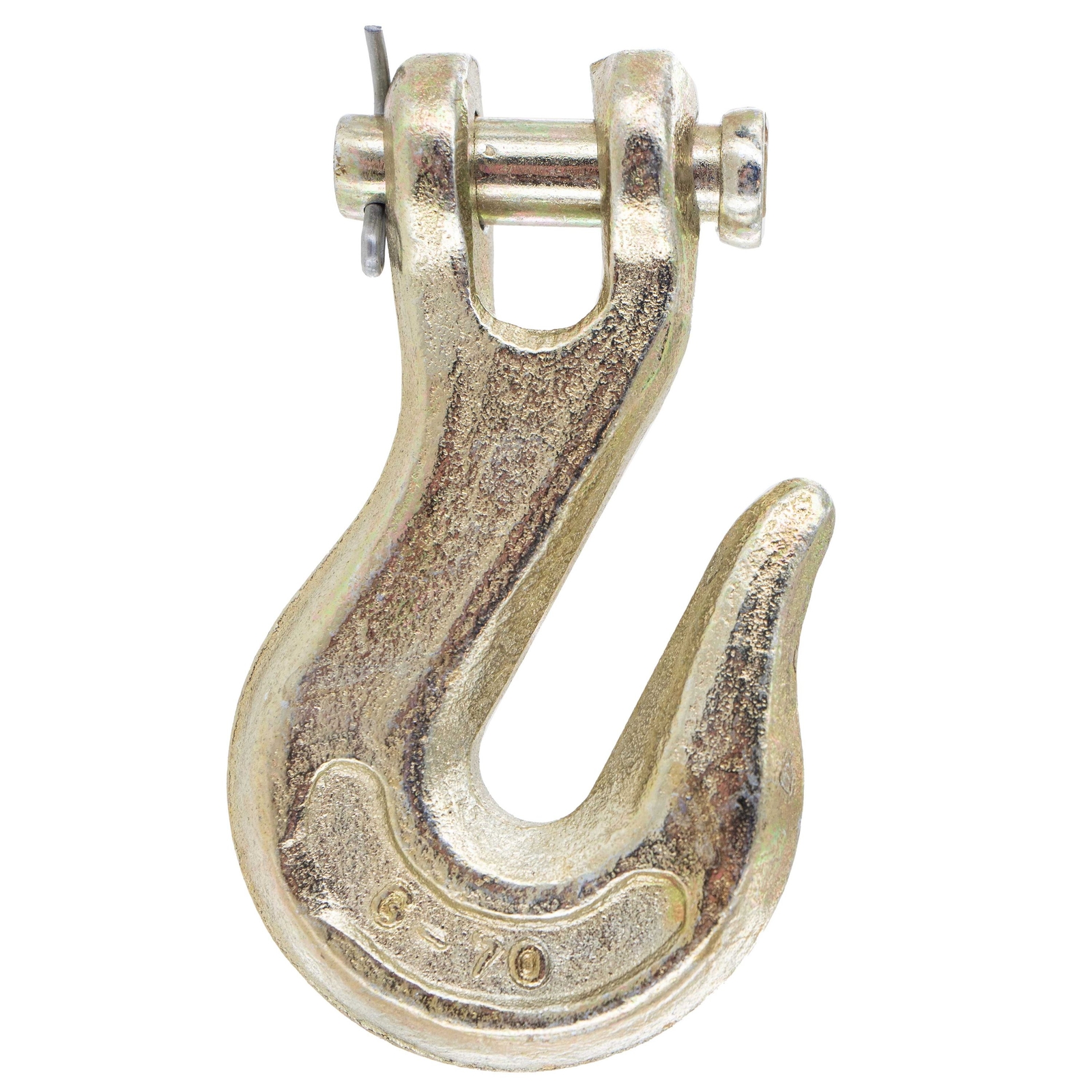 USCC 3/8″ G70 Clevis Grab Hook – Secure Load To A Truck Or Flatbed Trailer – 4PK