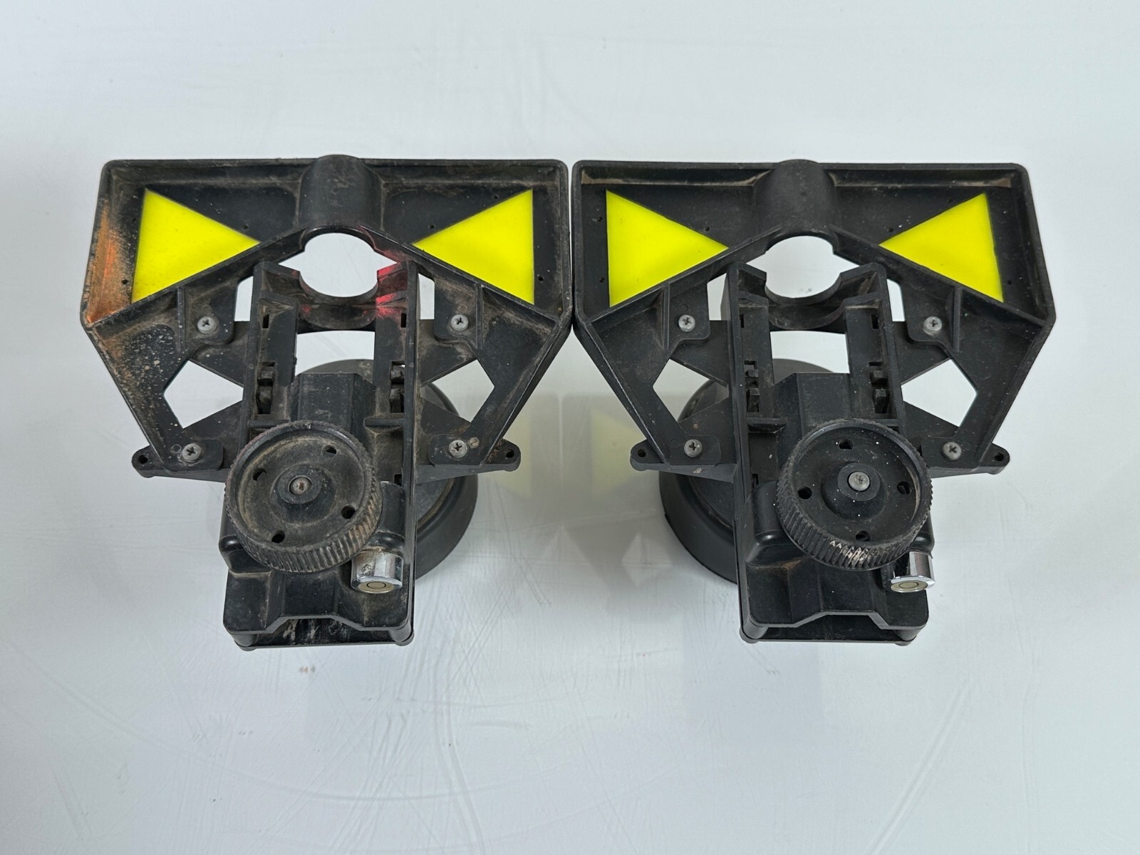 Geodimeter Prism Holder Target Pair Wild Tribrach, w/ Case