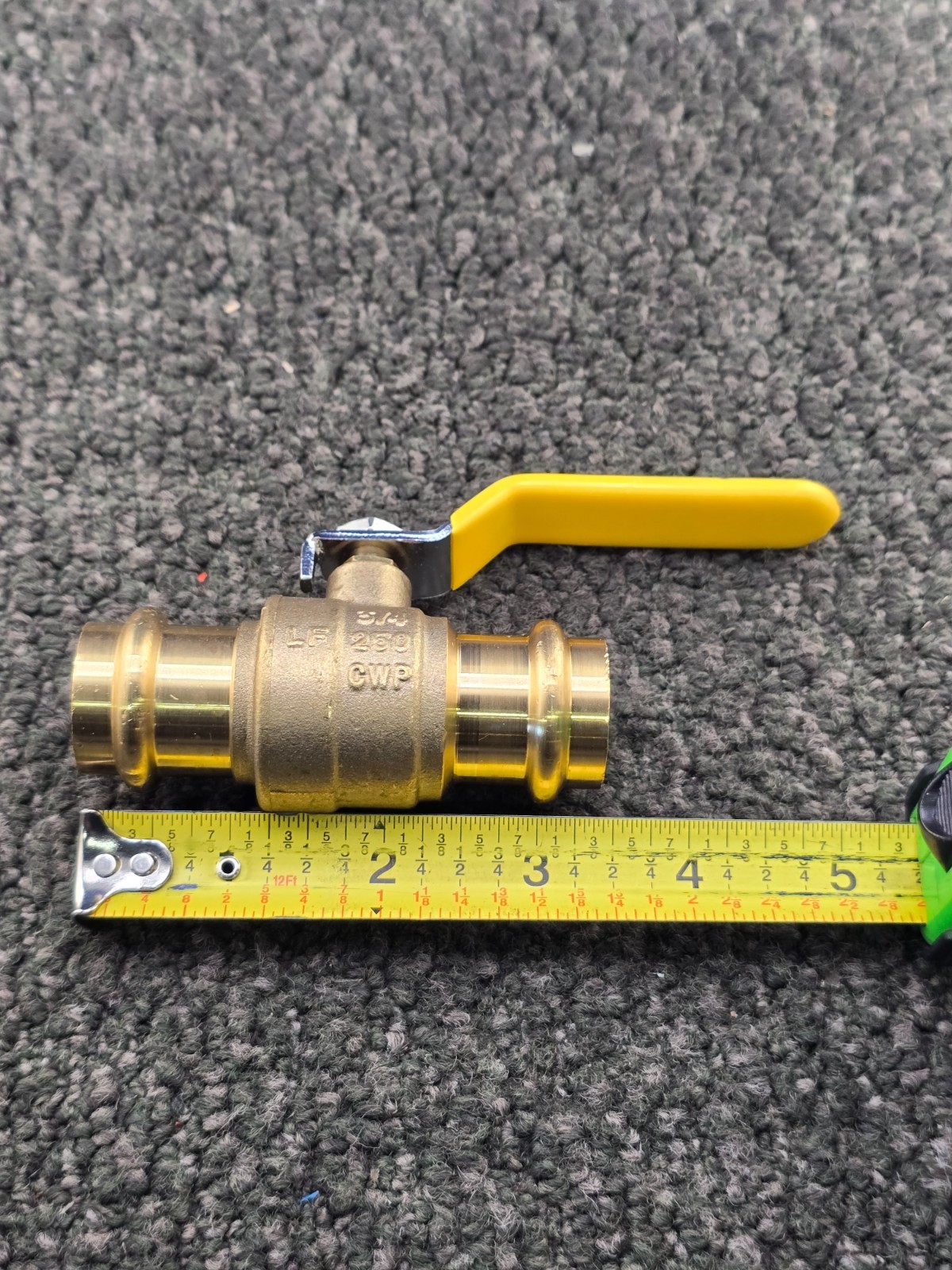 DMNI 3/4″ 250CWP HEAVY DUTY BRASS BALL VALVE REPLACEMENT