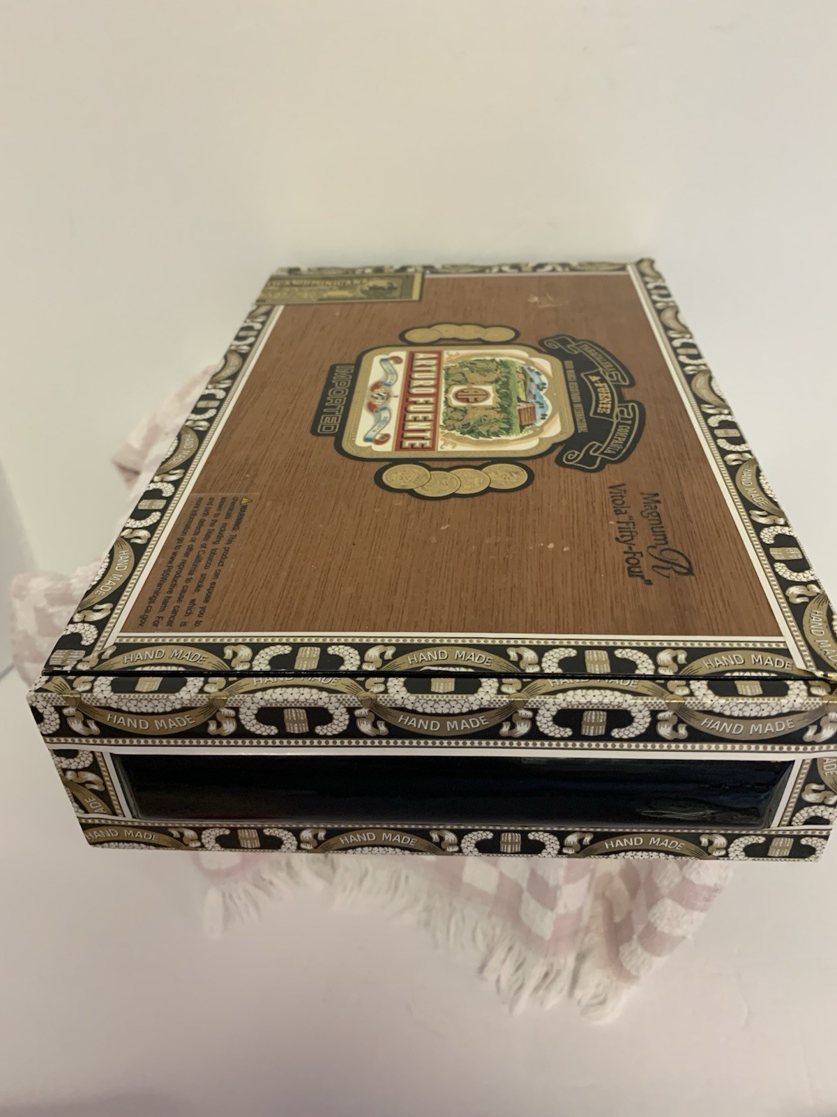 Arturo Fuente Magnum R Vitola “Fifty Four” Wooden Cigar Box Used