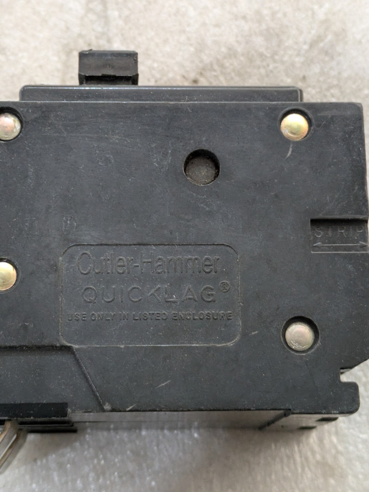 EATON QUICKLAG QBHW2060 22000AMPS 120-240V CIRCUIT BREAKER 2POLE HACR TYPE
