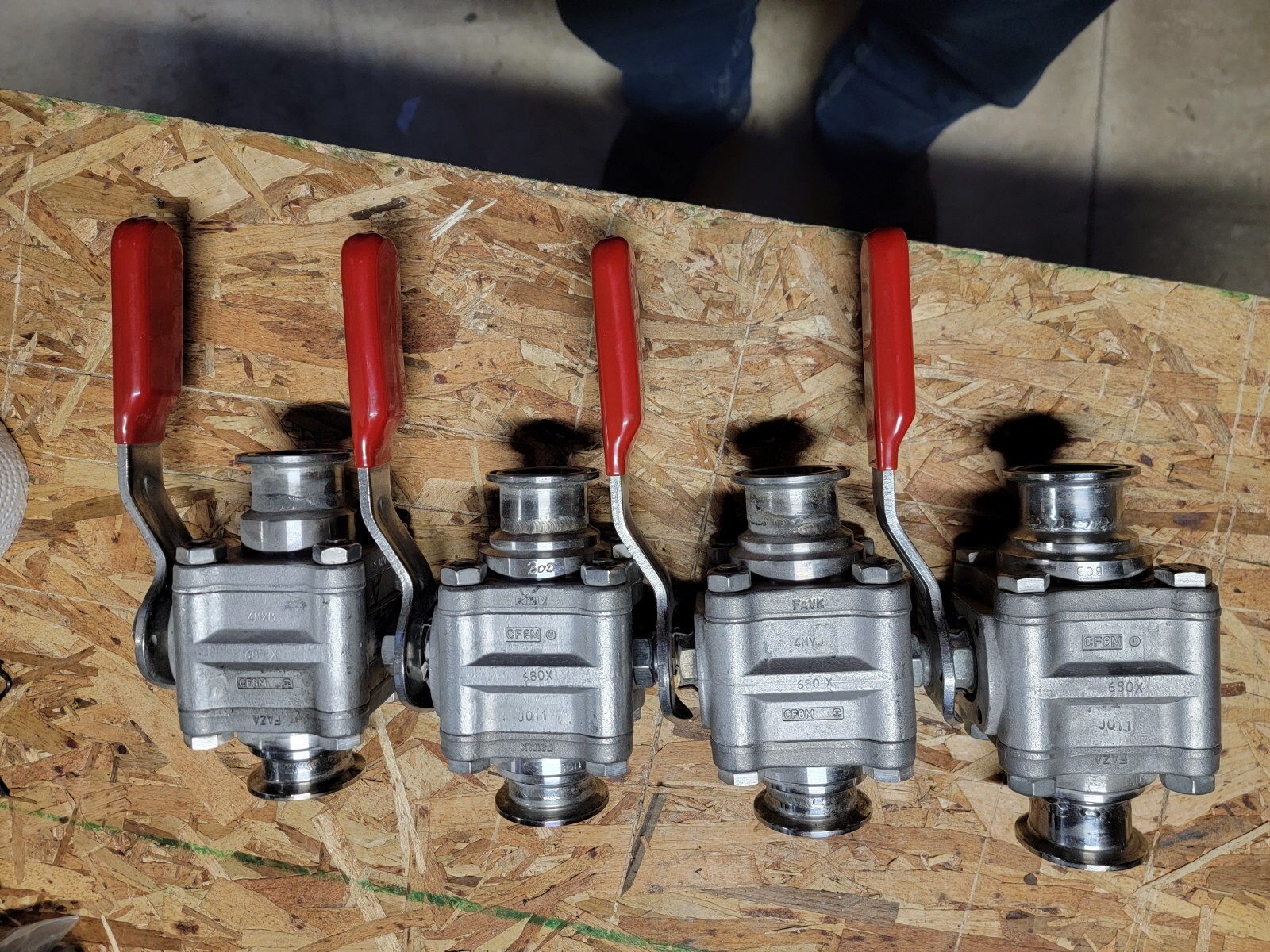 FLOWSERVE WORCESTER (UK)15A44-6666TT 316 SS BALL VALVE NOS FREE SHIPING
