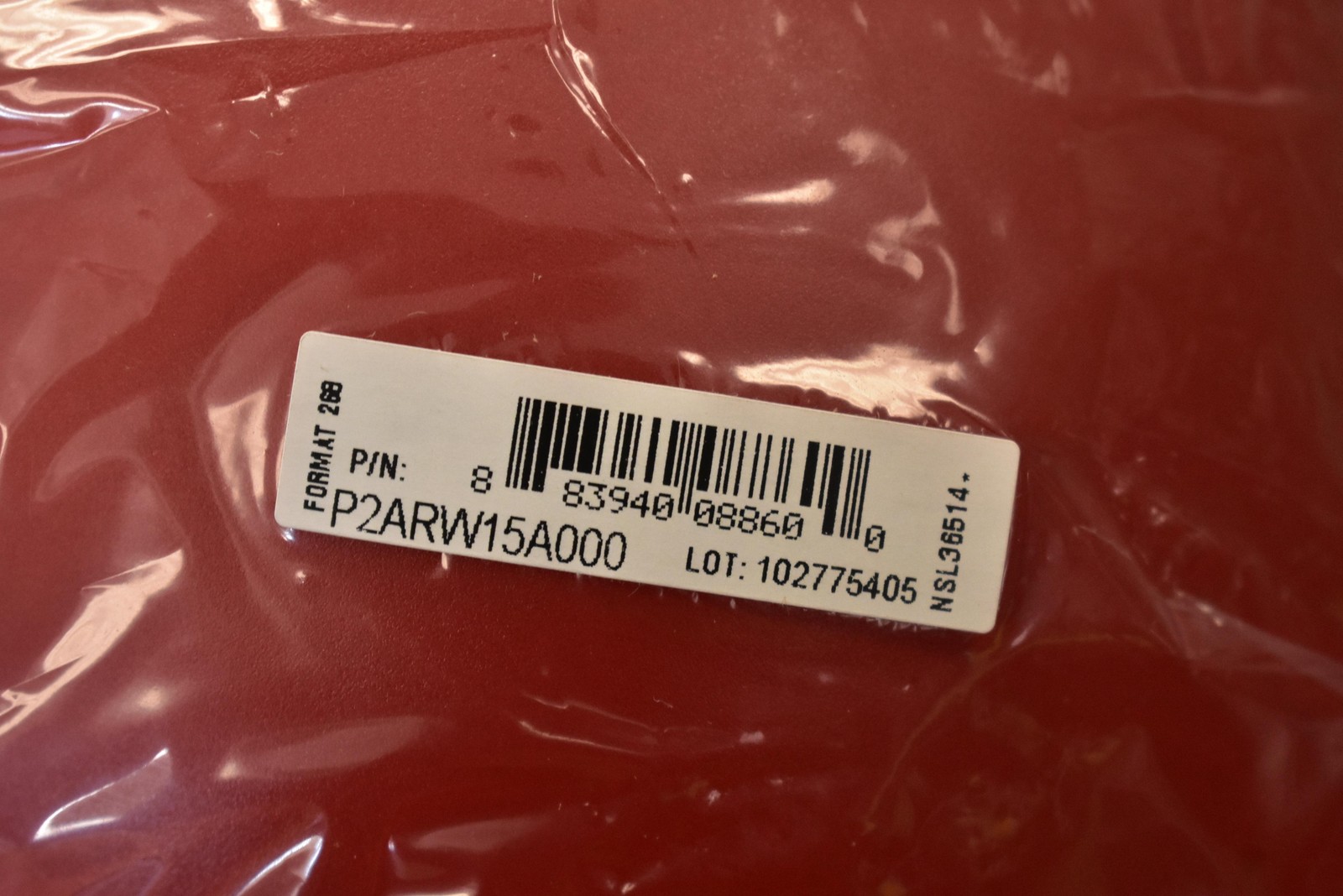 Honeywell Fibre-Metal Roughneck P2ARW15A000 Red Safety Hard Hat Type 1 Class G