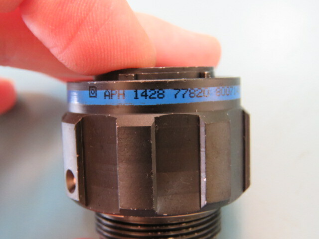 AMPHENOL D38999/26ZD35PA Qty of 1 per Lot 37 Position Circular Connector Plug,