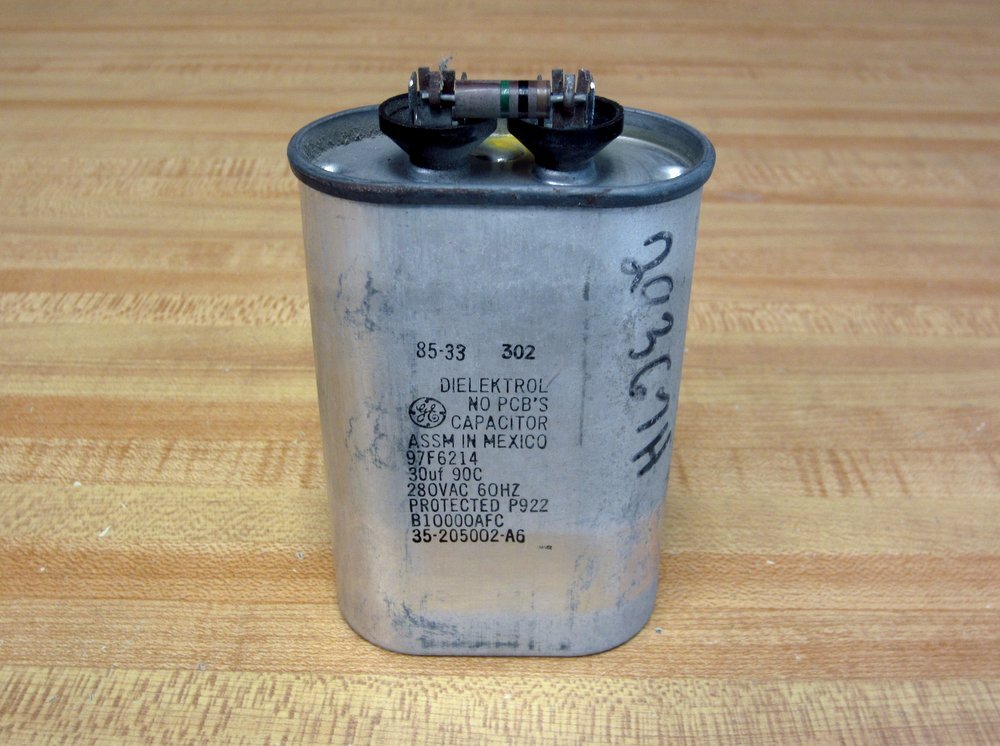 General Electric 97F6214 Capacitor 30µf 280V GE