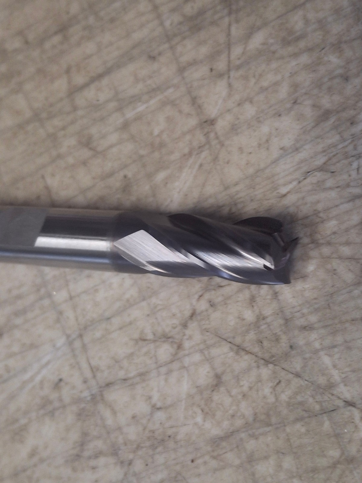 5 qty OSG Square End Mill: Cobalt, TiCN Coated, 4 Flute, 3/8″ Mill Dia, 3/4″ LOC