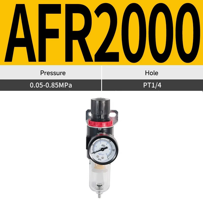 AFC2000 Air Compressor Regulator G1/4 Oil and Water Separator Air Filter Reduce
