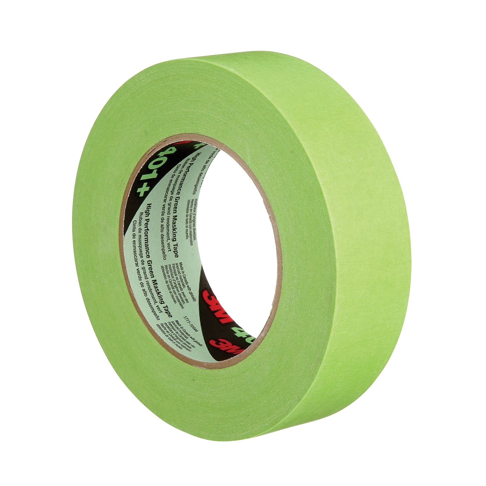 3M High Performance Green Masking Tape 401+ 36 mm x 55 m Conveniently Packaged