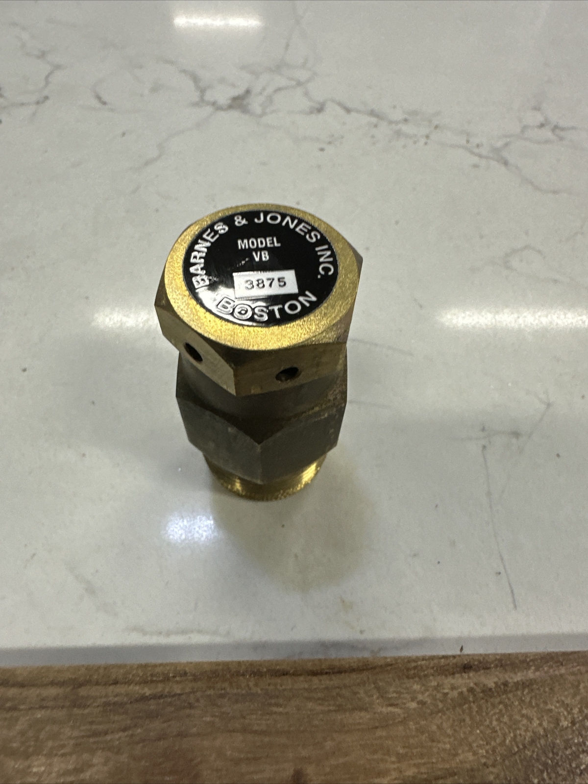 Barnes And Jones Inc. Vacuum Breaker Model VB 3875