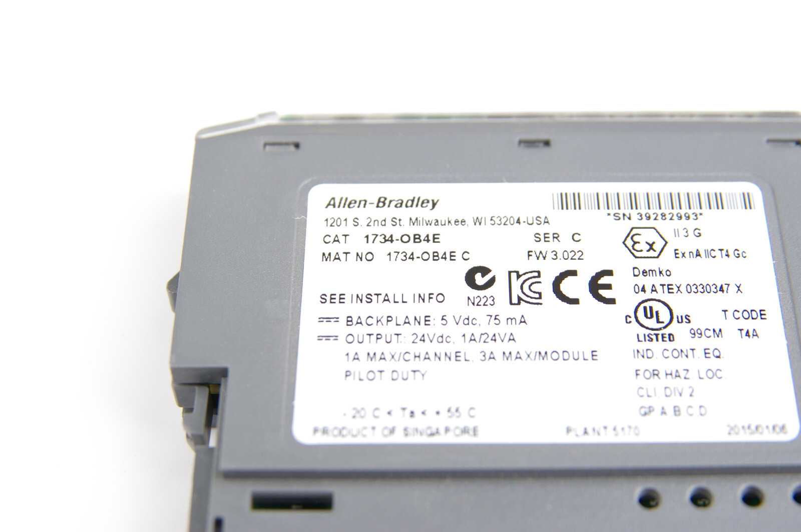 Allen-Bradley 1734-OB4E Ser. C Module