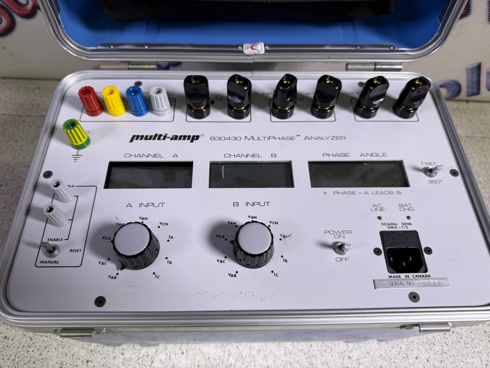 Multi-Amp 830430 Multiphase Analyzer