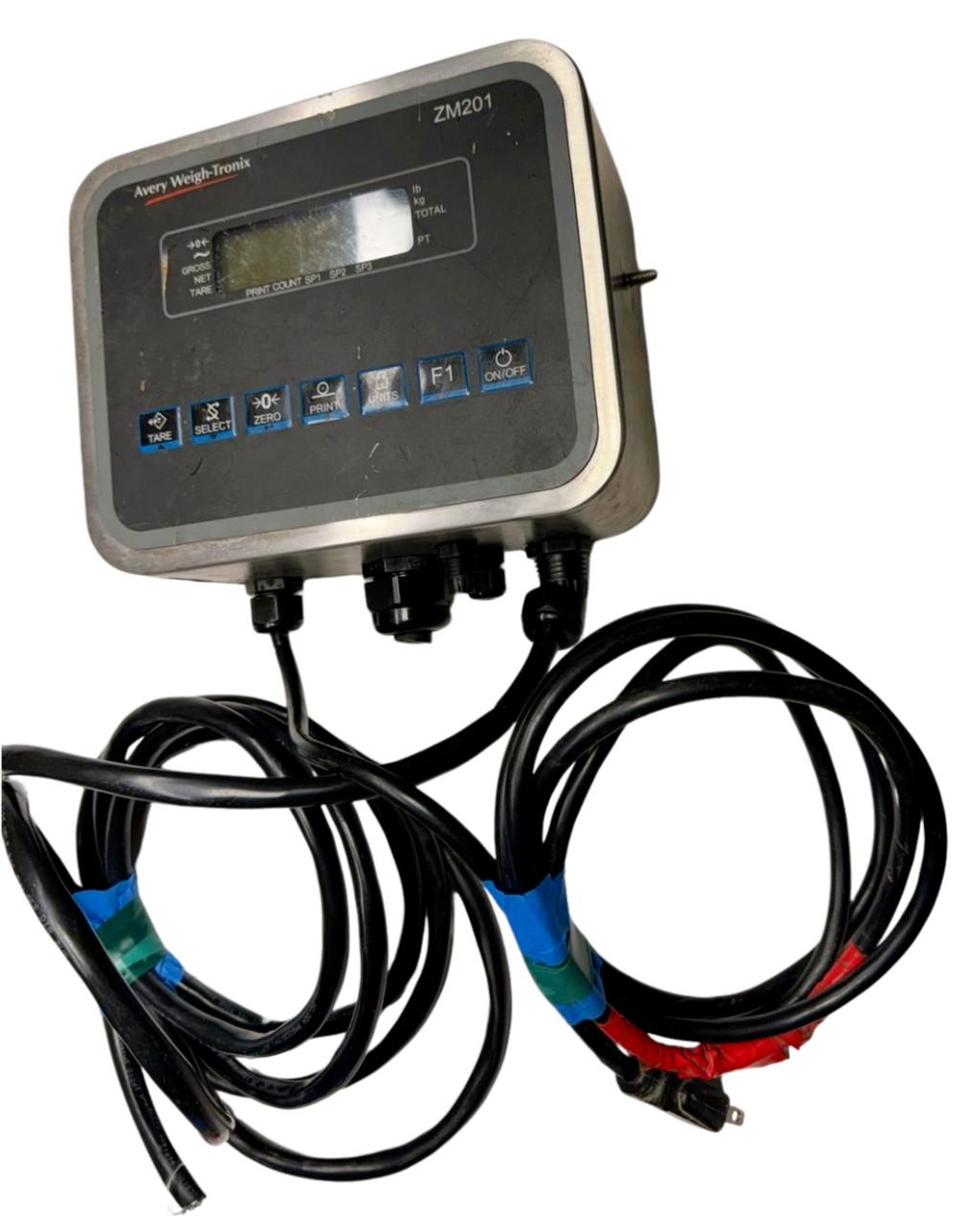 Avery Weigh-Tronix ZM201-SD2 Display Weight Indicator, 110-240V, 50/60Hz 0.5A