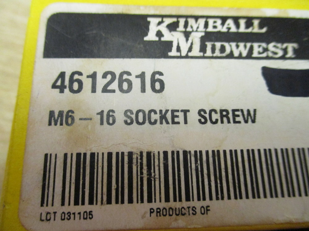 Kimball Midwest 4612616 Socket Screw (Pack of 13)