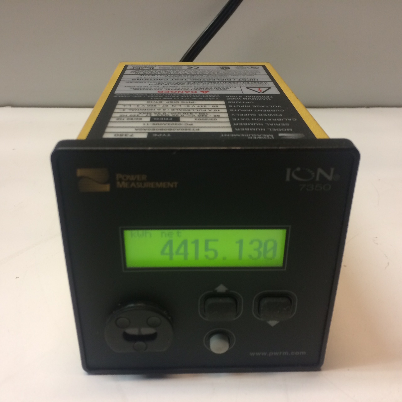 GUARANTEED! ION POWER MEASUREMENT METER P7350A0B0B0E0A0A / INTG-DISP-ETHG