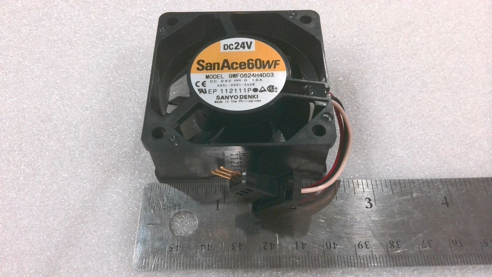 FANUC A90L-0001-0508 FAN MOTOR, DC24V 60mm, SanAce60WF