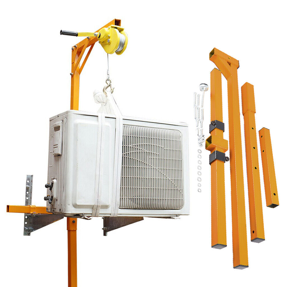 AC Air Conditioner Outside Installation lifting Tool 10M Bracket Crane Tool USA