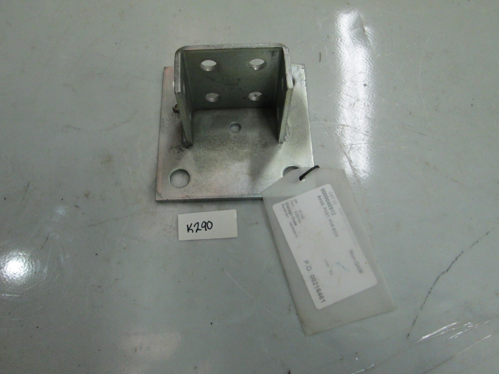 B-Line Post Base For B22A For 3-1/4″ Post Part# B281SQ (New)