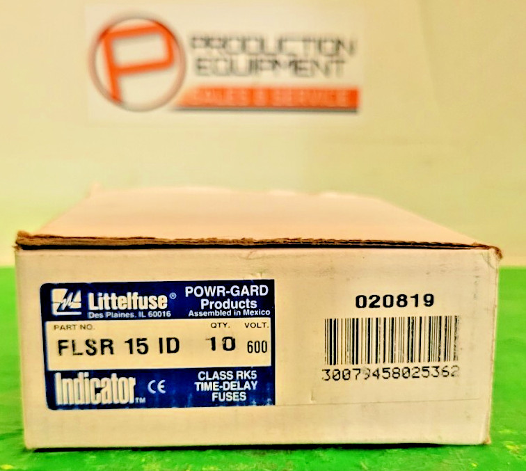 🟠LITTLEFUSE RK5 TIME-DELAY FUSES 1 LOT OF 10 PESSCO OFFERING 1 G061125-10-22 🗽