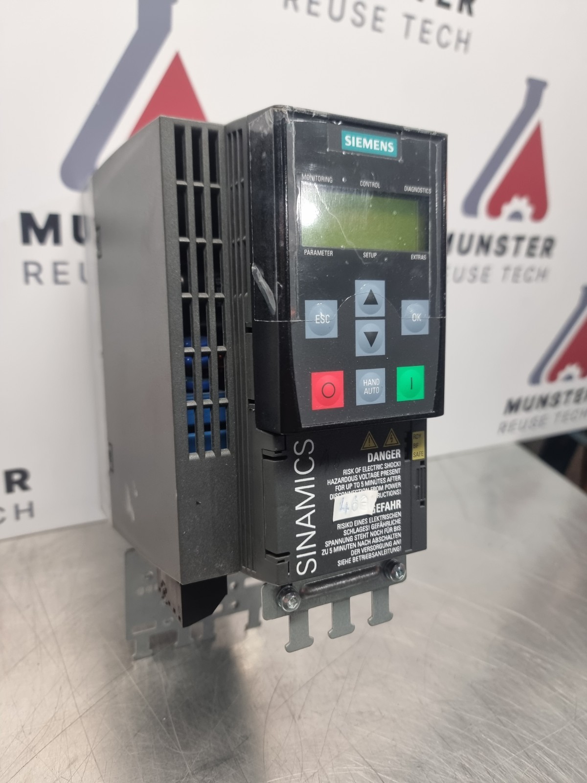 Siemens Sinamics G120C DP Variable Frequency Drive | 6SL3210-1KE21-3AP1 | 5.5kW
