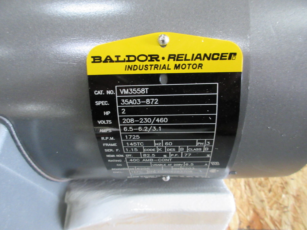 Baldor Reliance VM3558T Motor 35A03-872