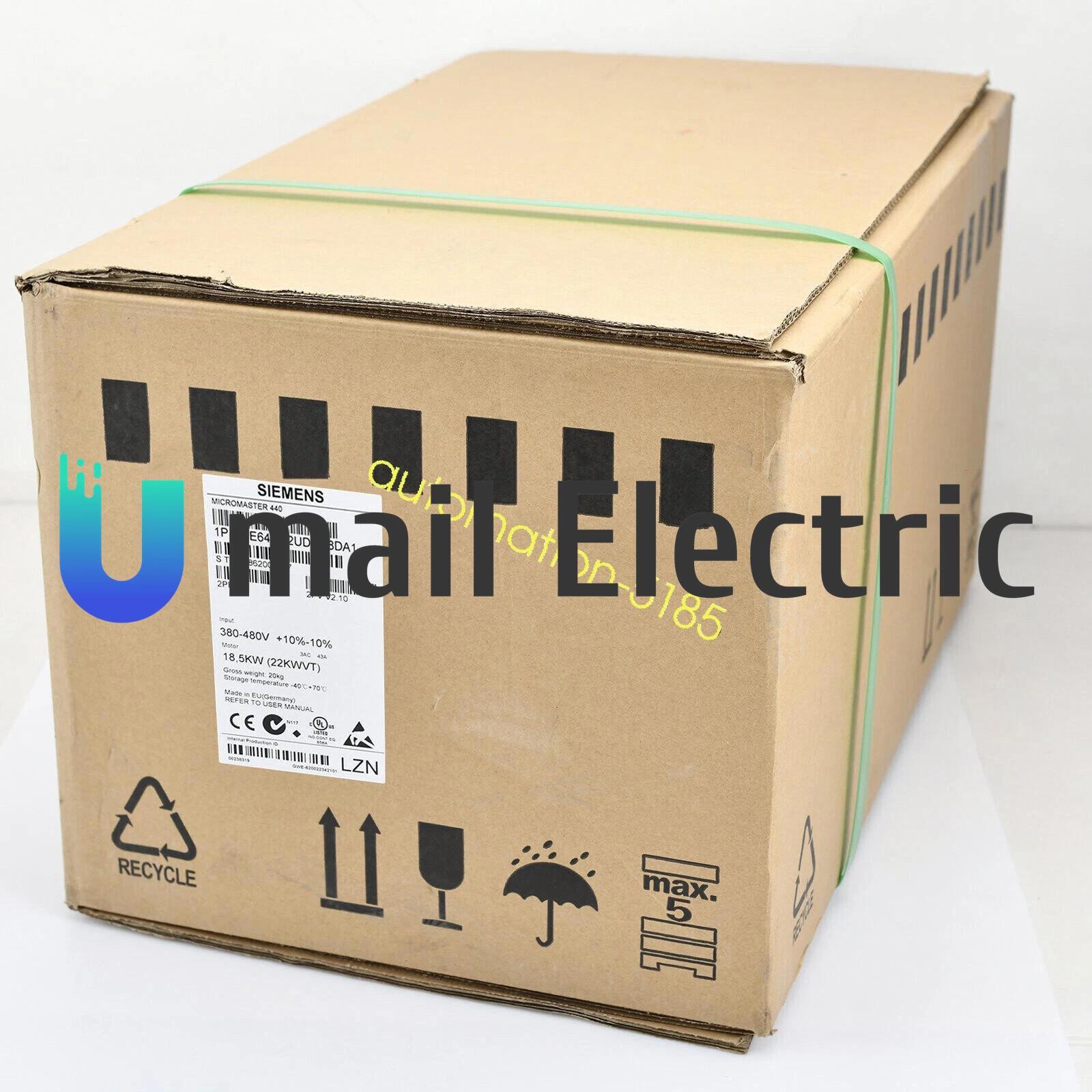 New SIEMENS In Box 6SE6440-2UE17-5CA1 6SE6 440-2UE17-5CA1 Fedex or DHL