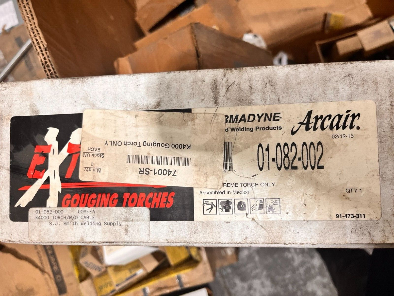 ARCAIR GOUGING TORCH K4000 W/O CABLE
