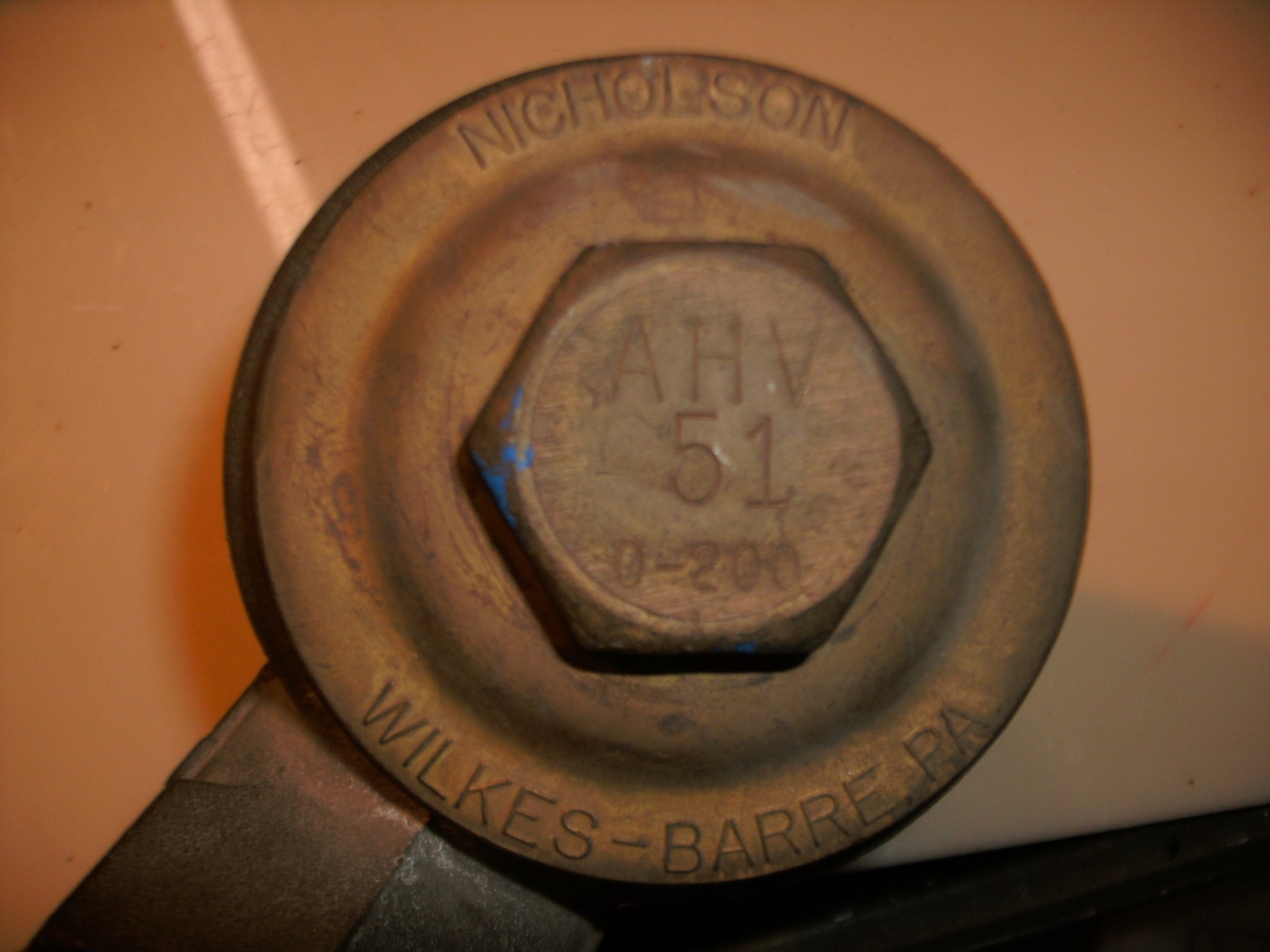 NICHOLSON AHV 51 1″ STEAM TRAP WILKES-BARRE 0-200 PSI
