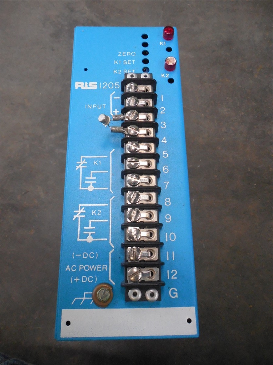 USED RiS ET-1205 Thermocouple Alarm Module Type J