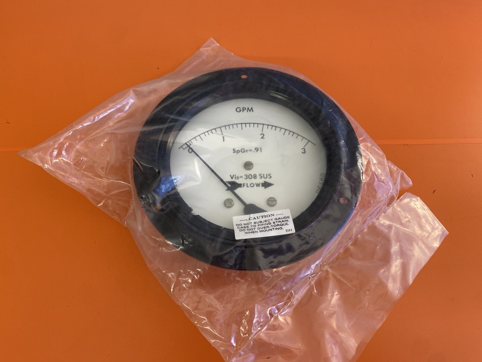 Orange Research, GPM-2321-P43011-1 Differential Pressure Gauge 3000PSI 1/2”NPT