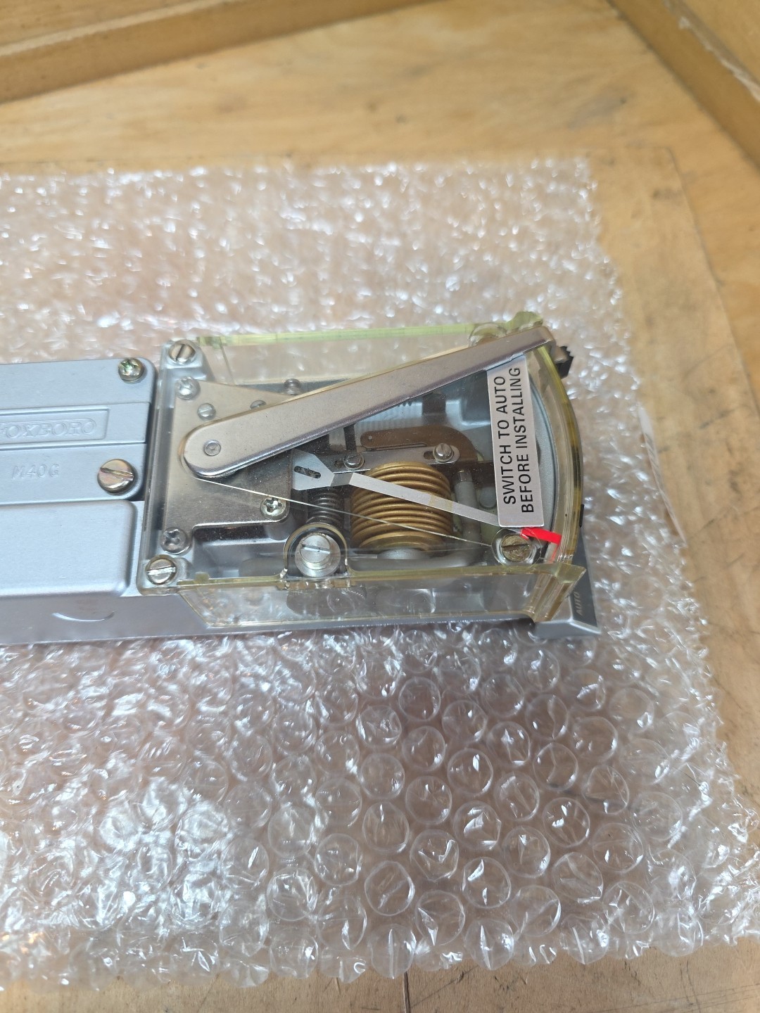 Foxboro M40G Pnuematic Relay Assembly Rebuilt By Slade Services