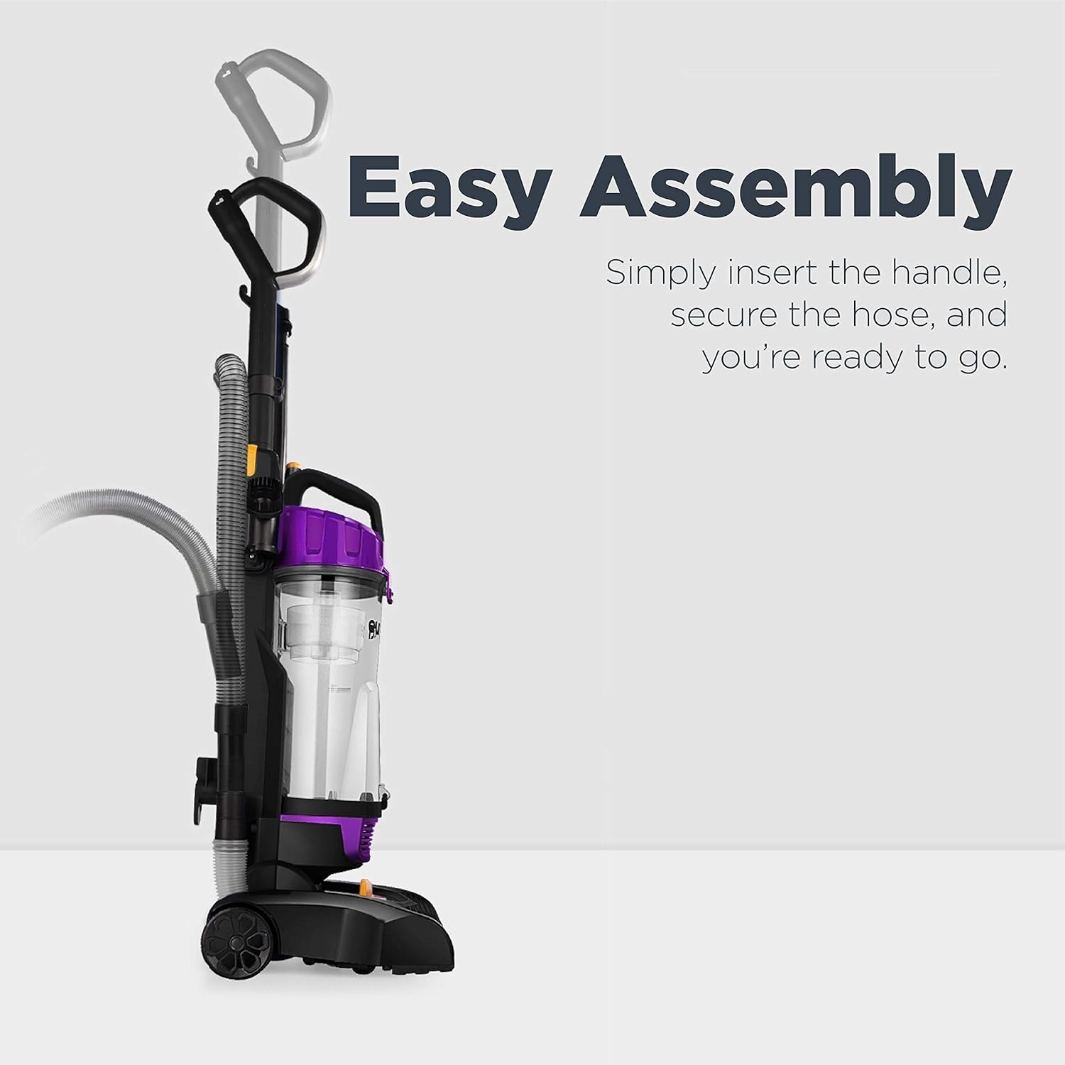 Eureka NEU182B PowerSpeed Bagless Upright Vacuum Cleaner Purple Lightweight