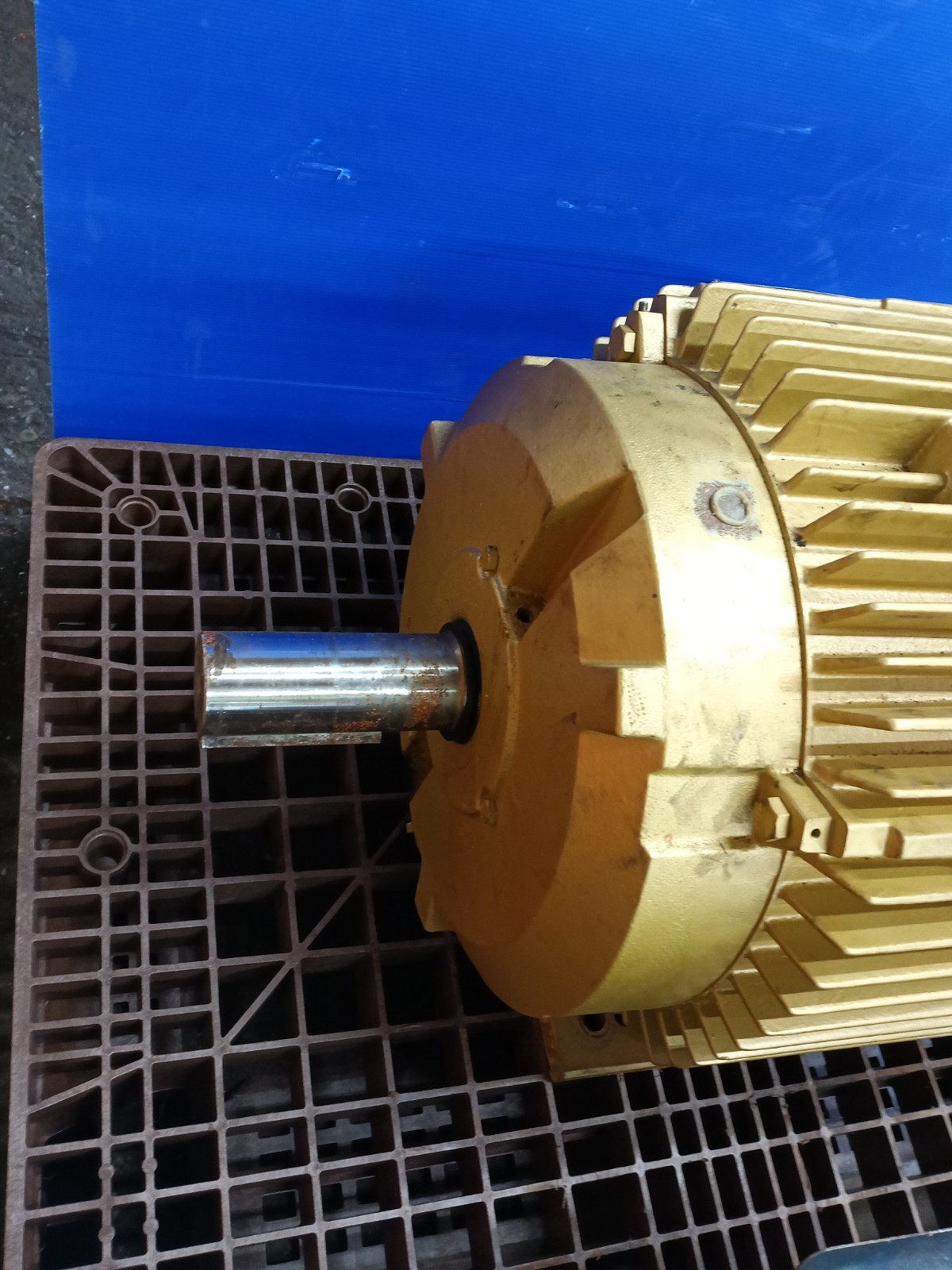 75 HP BALDOR RELIANCE EM43167 SUPER E MOTOR 169/84.9 VOLTS 230/460