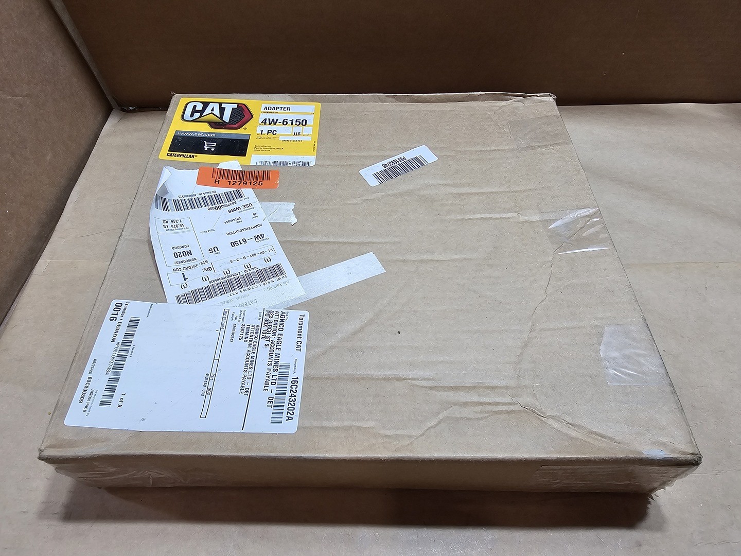 SURPLUS NEW 2024 Caterpillar 4W-6150 Trunnion Support Adapter – Parts