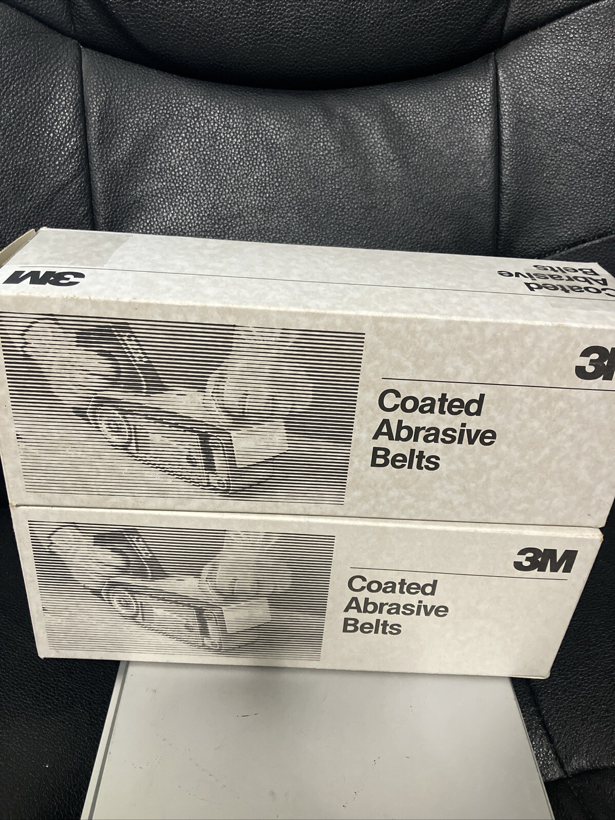 2 BOX OF 10 3M 27495 P120X Belts 240D Three-M-Mite Resin Coat Abrasive Open belt