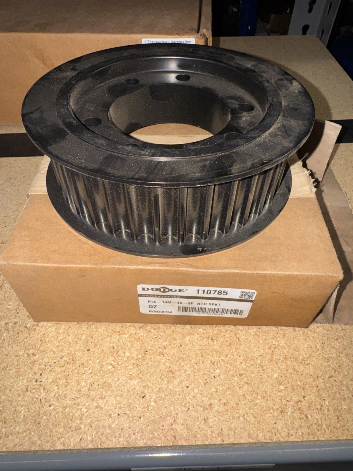 Baldor Dodge,P36-14M-40-SF HTD SPKT,Bearing 110785, New