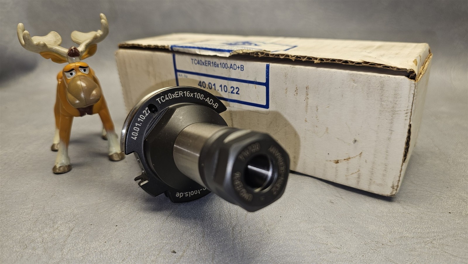 Zurn 40.01.10.22 Chuck for ER Collet 3-20,000RPM TC40xER16x100-AD-B