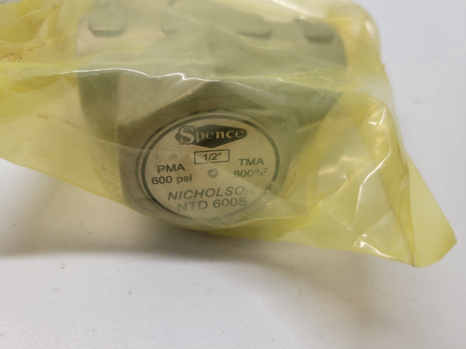 NEW OLD STOCK! SPENCE NICHOLSON 1/2″ 600PSI STEAM TRAP NTD600-N1C9S