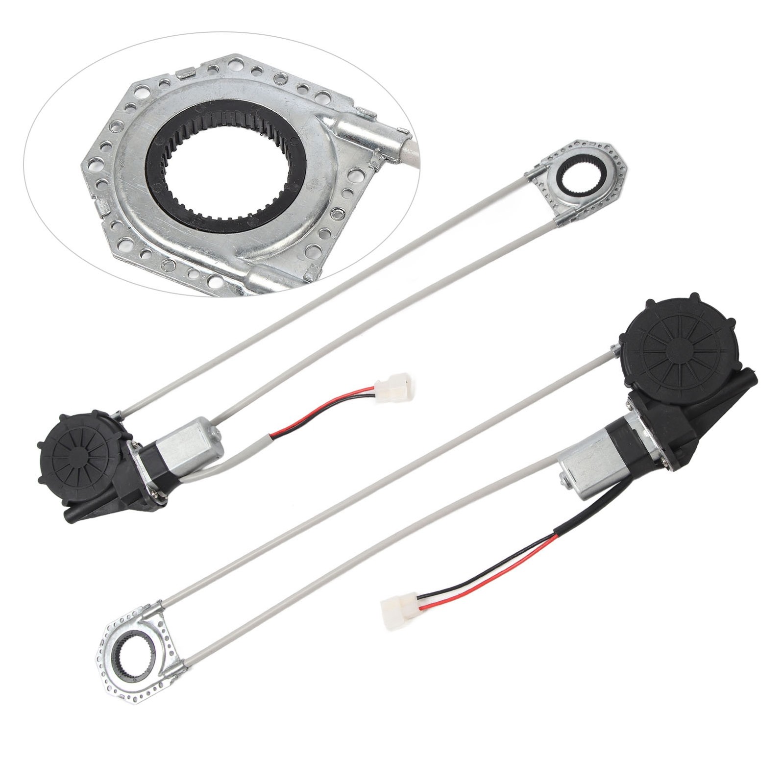 Universal Electric Power Window Conversion Kit For 2 Door Car Trunk Pickup
