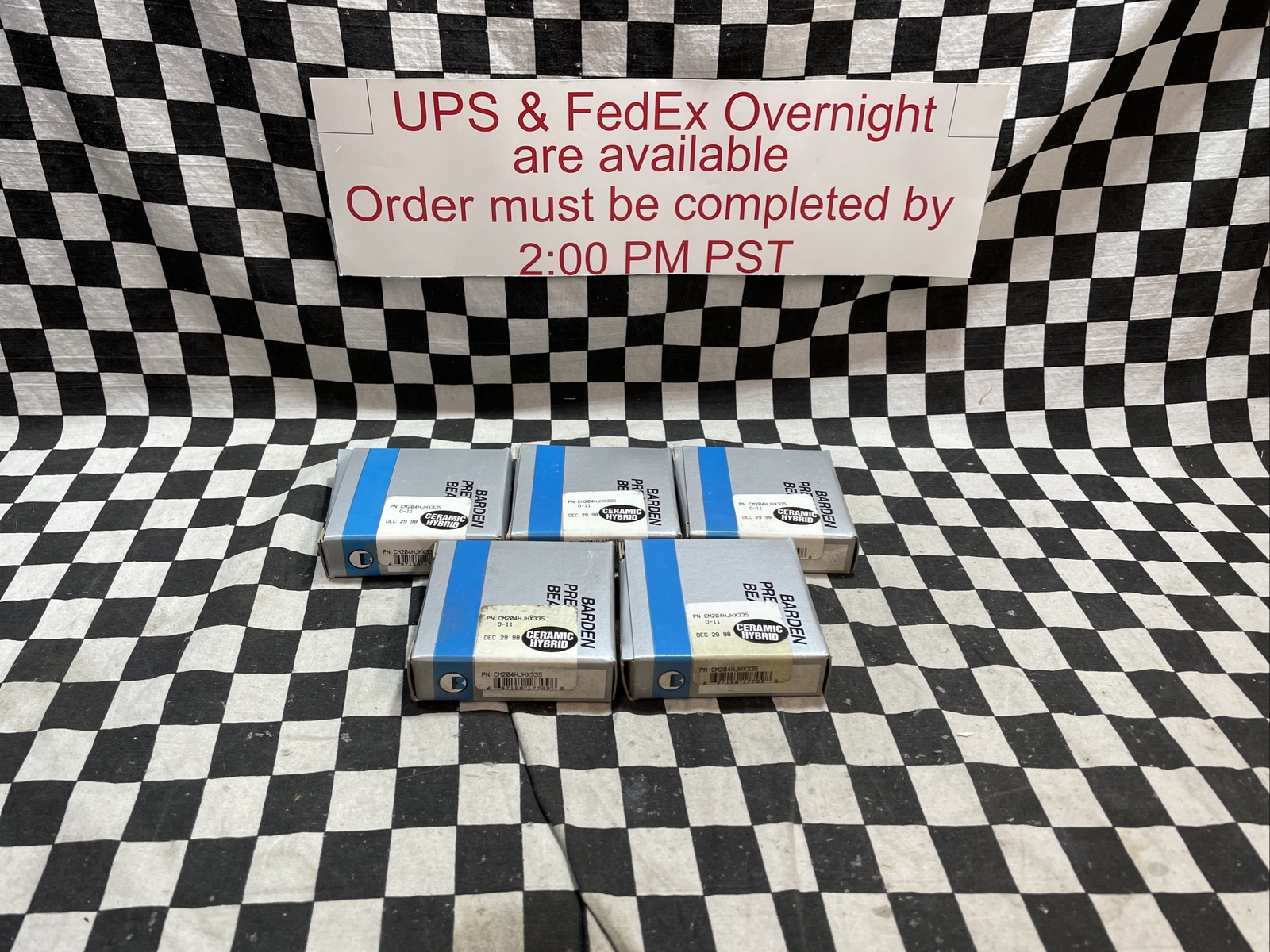 BARDEN PRECISION BEARINGS Ceramic Hybrid CM204HJHX335, LOT OF 5, ShipSameDay