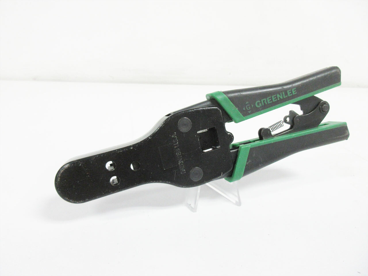 GREENLEE 45575 TELEPHONE RATCHET CRIMPER FOR 4-, 6- & 8-POSITION MODULAR