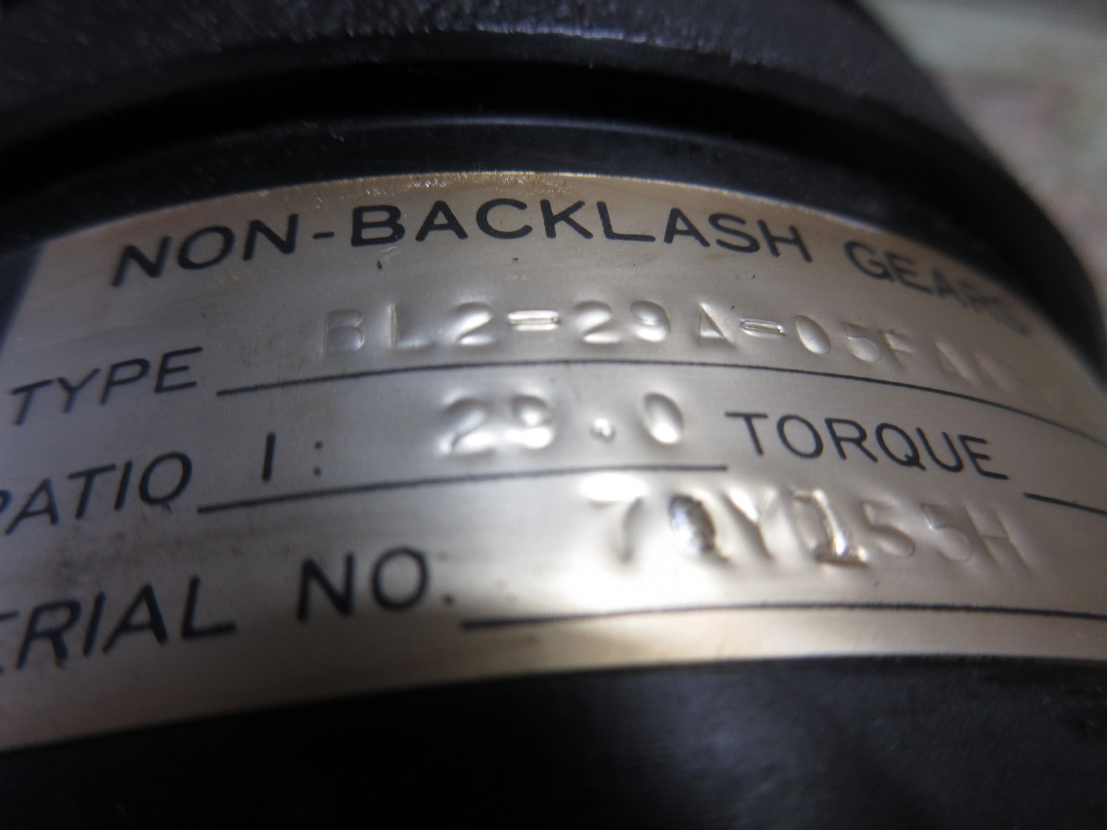 TOYO NON-BLACKASH GEARS FL2-29A-05FAAZ02 05FAAZC2 MORI SEIKI ZL-15M CNC LATHE